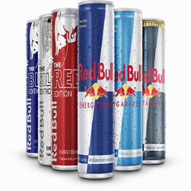 Оригинальный Энергетический Напиток Red Bull 355 мл из Германии/Red Bull 473 мл