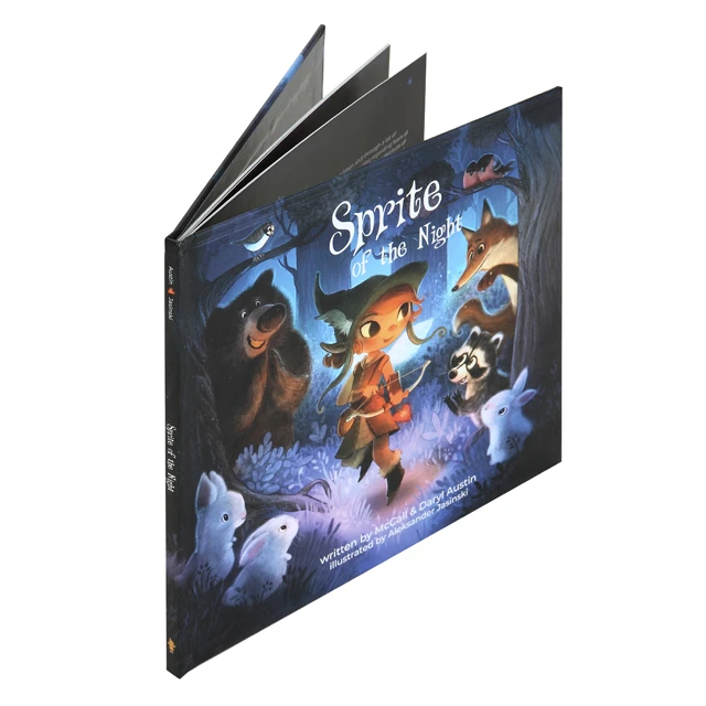 2025 New Trending Professional Printer Hardcover Children Book Kid Picture Story Book Printing Service for Kids OEM Printing