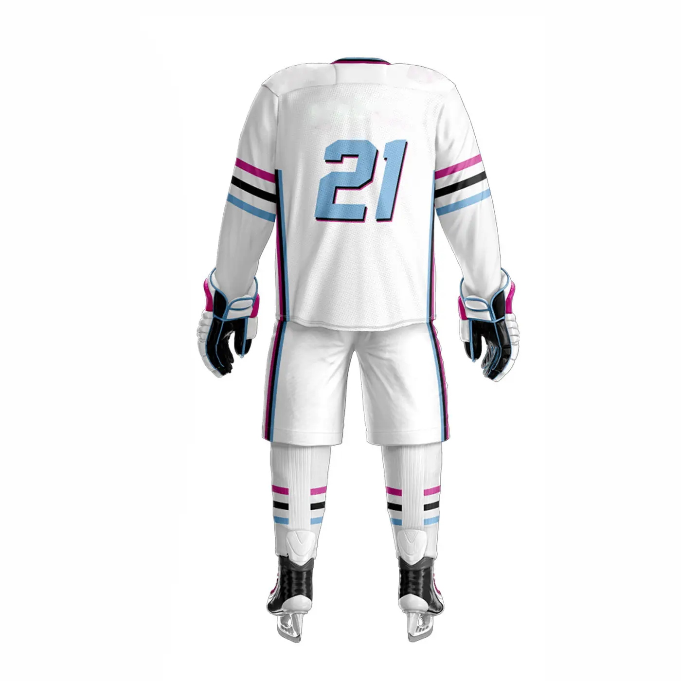Ice Hockey Uniform Best Priced Full Sublimation Printed Camo Ice Hockey Jersey Uniform For Youth