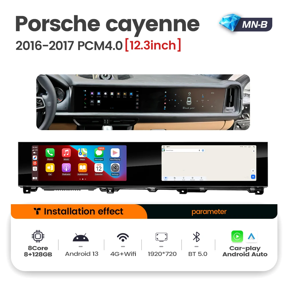 Mekede MNB 12 3 дюймов с двойным IPS экраном android автомобильное радио автоэлектроника 4G Wi-Fi GPS для Porsche cayenne 2010 2011 2012 2015