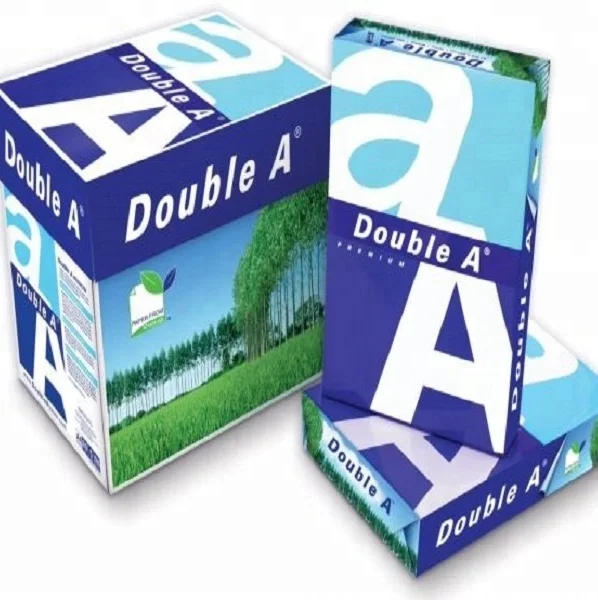 Wholesale 70gsm 75gsm 80gsm Hard A4 Copy Bond print Paper Draft Double White Printer Office Copy Paper Ready for Supply