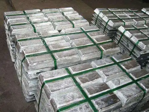 Factory supply raw metal zinc ingot 99.995 with low price