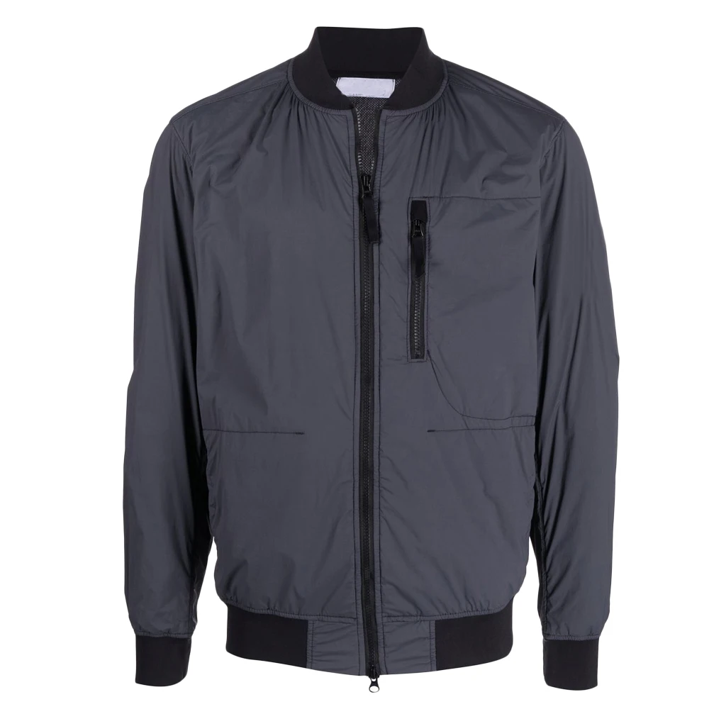 Custom men bomber styled with handy side pockets and comfy ribbed trim 100% polyester men aviator jacket