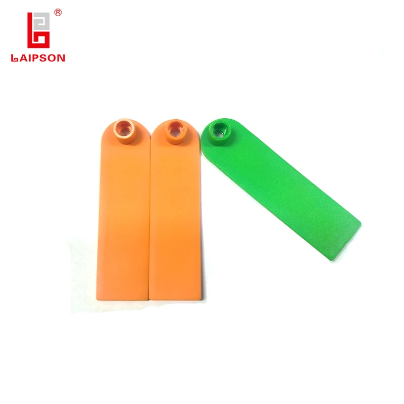 LAIPSON 860- 960 MHz UHF long range distance rfid bar code animal plastic cattle cow eartag ear tag for cattle cow