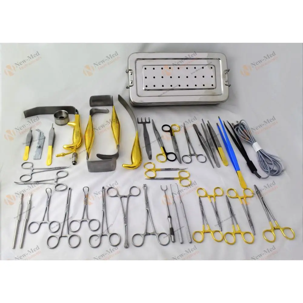 Набор инструментов для хирургии груди Tebbetts 38 шт. набор увеличения груди/инструменты пластической