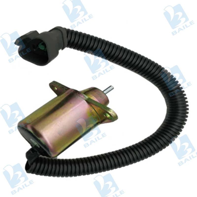 12V Kubota Diesel Engine Stop Solenoid Valve 17594-6001-4 1503ES-12A5UC5S SA-4569-T Fuel Shutdown Solenoid