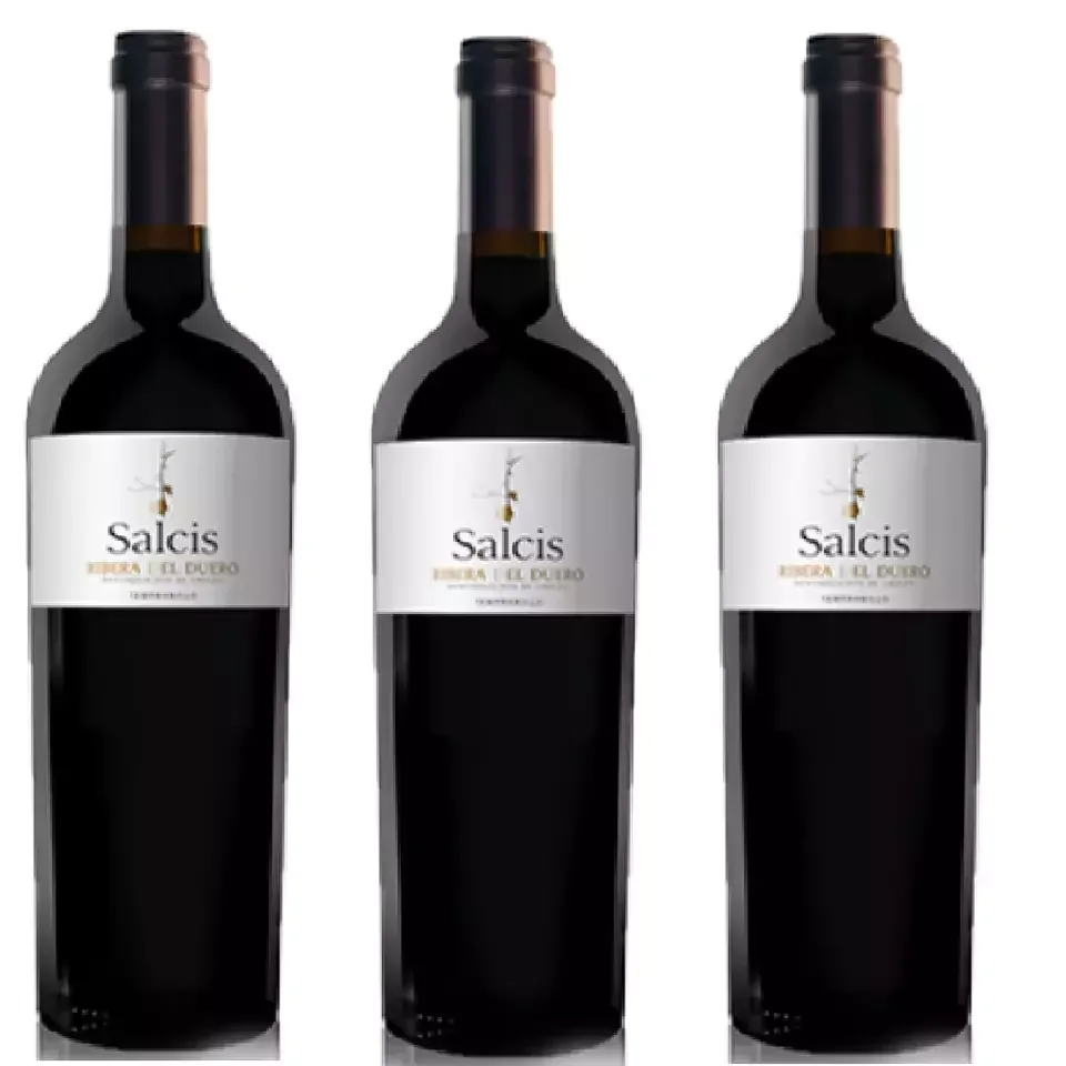 Salcis Reserva Spanish Table Wine 14.5% 100% Tempranillo Alcoholic Beverage Red Wine Intense Ruby Color Dry Notes