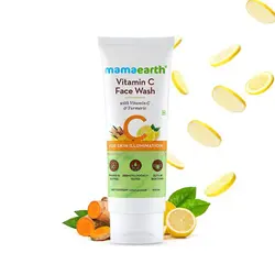 MAMA EARTH Vitamin C Face Wash With Vitamin C and Turmeric For Skin Illumination - 100ml At Affordable Price