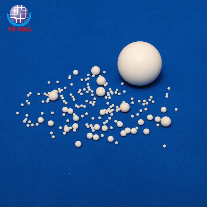 High Precision 1.0mm - 80mm Solid Delrin Ball POM PP Nylon PTFE Hard Plastic Ball