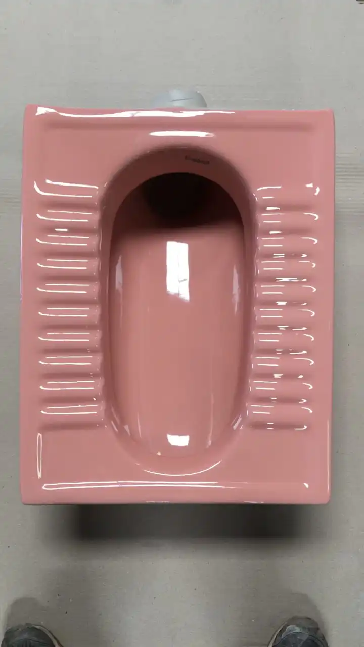 Grepl Sanitary Ware Manufacturer Hot Sale Ceramic  Colour Squatting Pan Wc Toilet