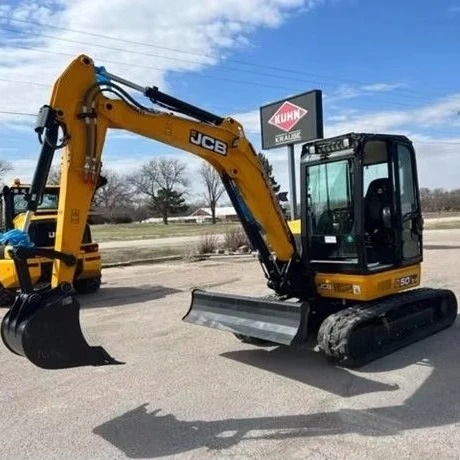 used an new  mini excavator JCB 50Z-1  6 ton small hydraulic crawler excavator excellent condition for sale