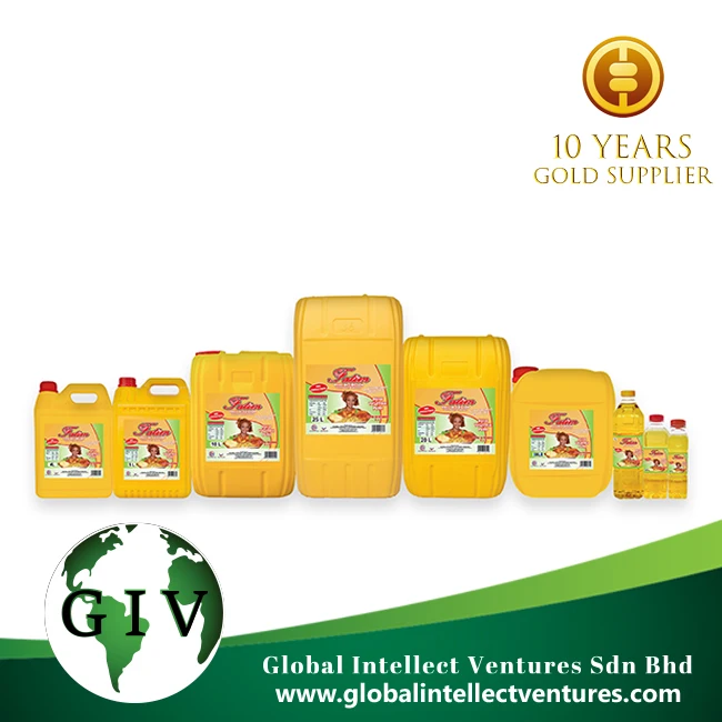 Fast Shipping vegetable Cooking palm Oil 20L White/Yellow jerry can Best quality of cooking oil from Malaysia wholesale