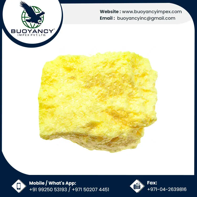 New Most Selling Natural Yellow Sulphur Rock Available At Best  Price