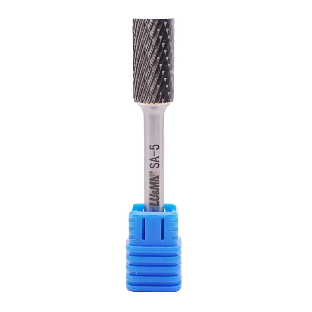 SA-5 Tungsten Carbide Burr Cylinder Shape Double Cut Rotary Burr File