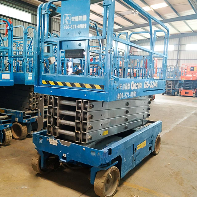 Used Genie GS-3246 11.78m Electric Scissor Lifts for sale