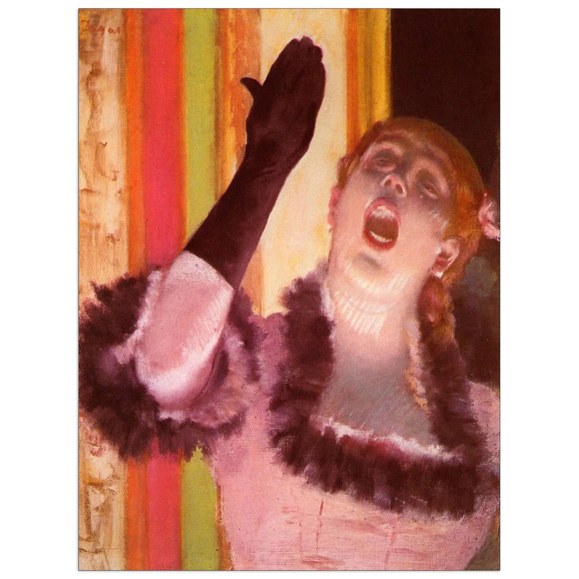 Museum Degas Edgar decorative panel, ready to hang.
