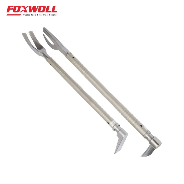 Handheld Fire Fighting Pry Ax Tool Manual Demolition Crowbar Multi-purpose Pry Puller Halligan Bar
