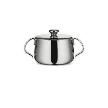 Indian Handcrafted Handmade Metal Sugar Canister Set with Handle Available at Customized Shape and Size