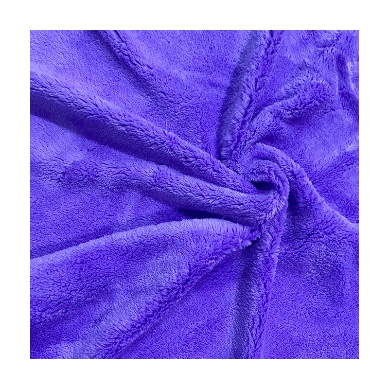 Hot Sale 100% Polyester Super Soft Flannel Fabric Multi-Color for Toy Doll Garment Home Textile Quick-Dry Upholstery Use