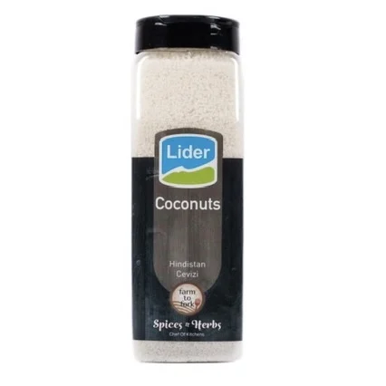 Кокос LIDER 300 г специи и травы сертифицированный Халяль индийский кокосовый