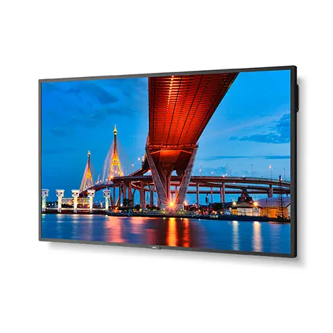 32INCH 4K UHD Commercial LED Display with 350-nit Brightness Wide Viewing Angles Ethernet LAN Built-in Media Player