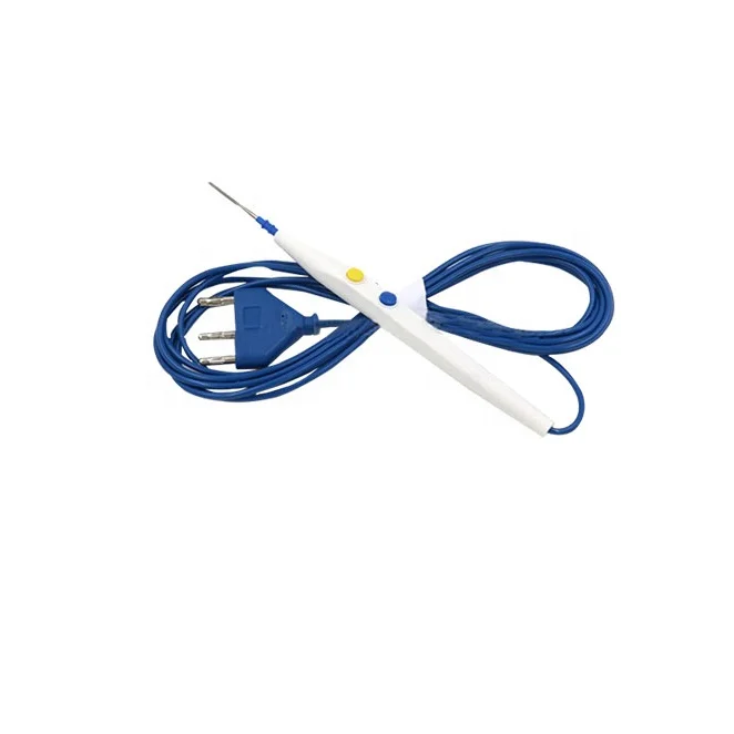 New Article Professional Reusable Bipolar Forceps Electrosurgical ESU Cautery Pencil with Blade
