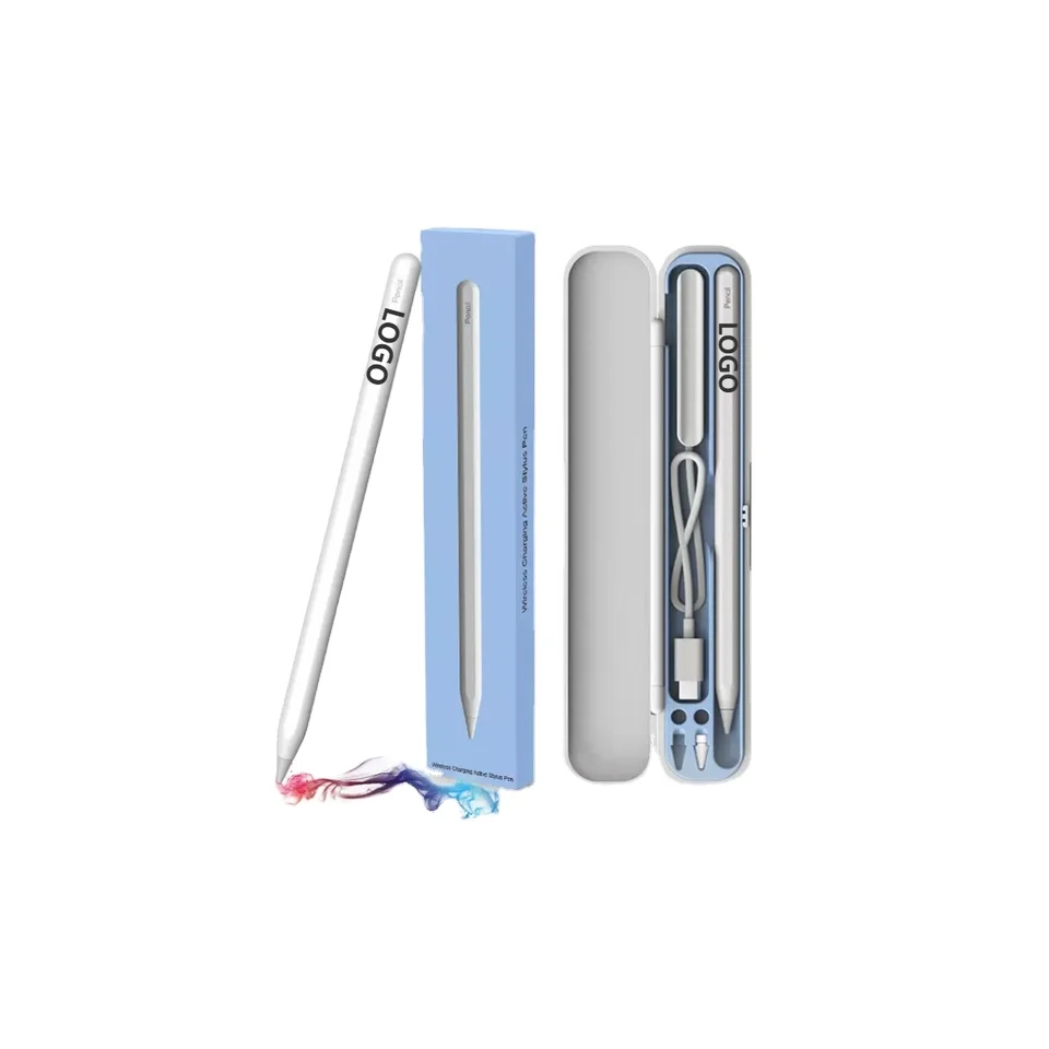 Wireless Rechargeable Stylus With Ipad Display Remaining Power For 2018-2022 Ipad With Logo Custom Stylus pens