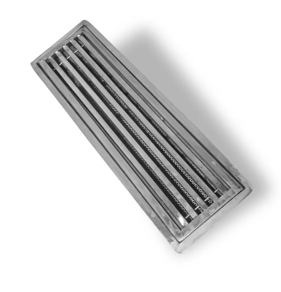 Stainless steel commercial Indian kitchen drainage trench with grating 304 Floor Drain Bathroom Hotel Drainage customized