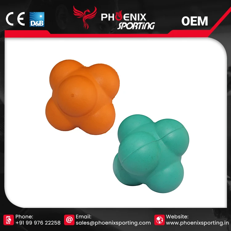 New Super Quality Agility Training Reaction Rubber Ball Available At Good Price