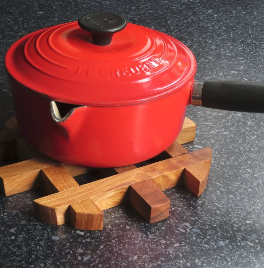 High quality best selling Round shape Trivet  for Hot Dishes Pot Pan Tea Pot Holder Modern Home Farmhouse Kitchen Counter