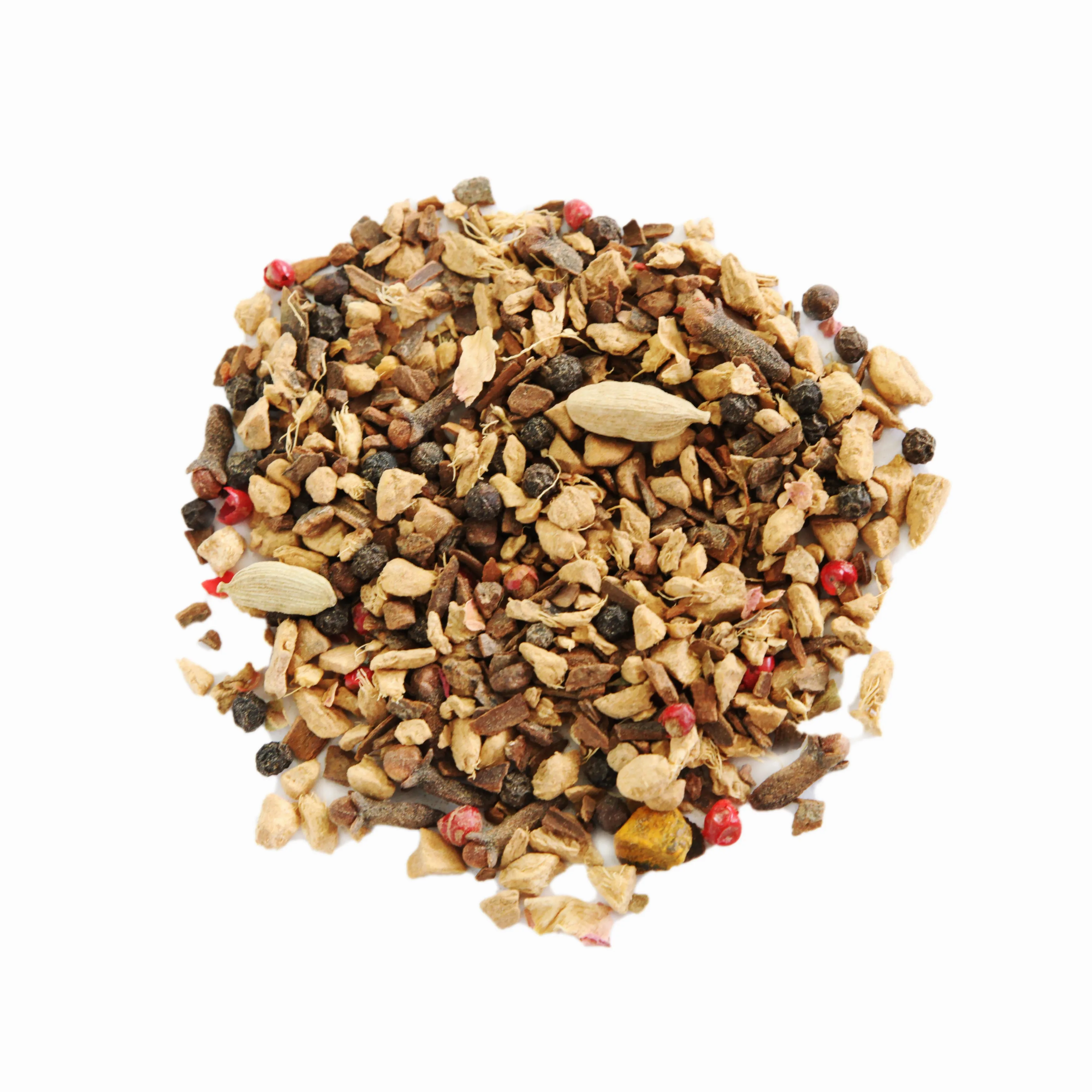 FINES SAVEURS DES ILES MORNING HERBAL TEA  ALARM SPICY BIO 100G REFILL BAG ENERGY HEALTHY SLIMMING