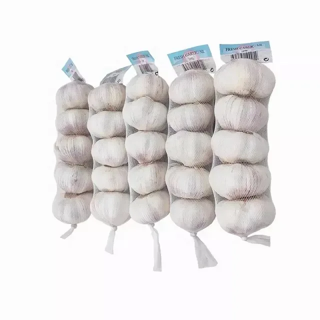 2022 new crop fresh garlic /mesh bags for vacuum packed peeled garlic