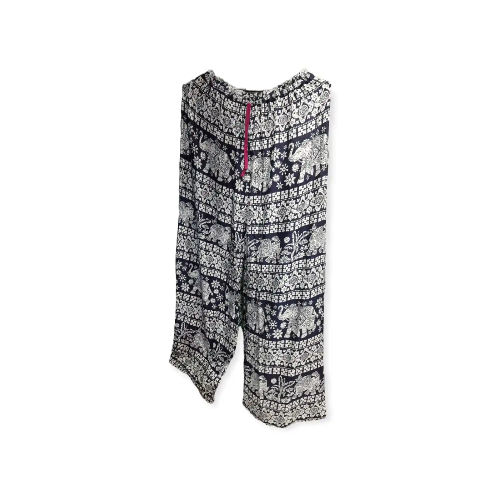 FASHIONABLE AND CASUAL ELEPHANT PRINT WOMEN TROUSERS FROM RAWAT HANDICRAFTS INDIAN MANUFACTURER