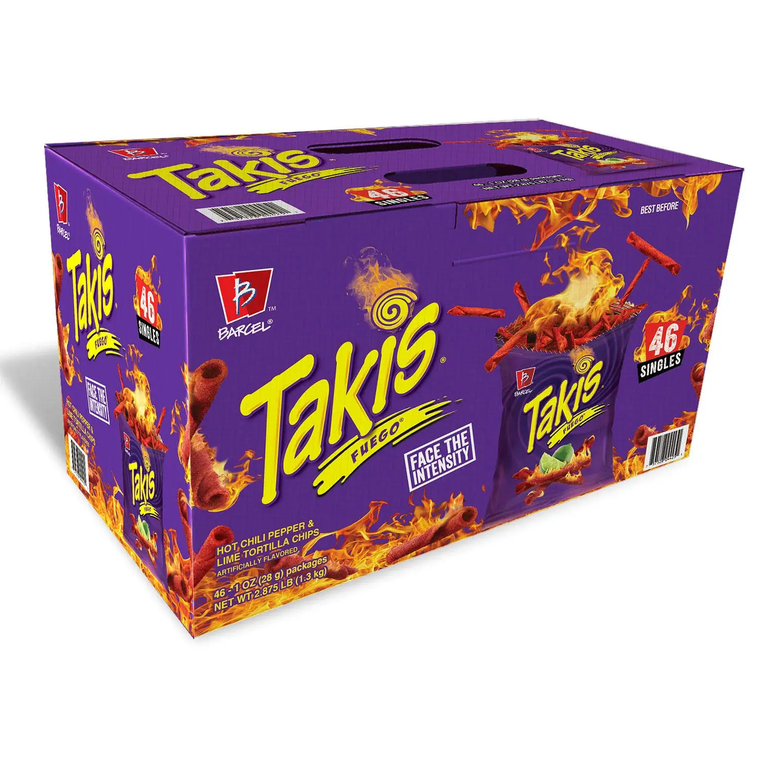 Wholesale Takis Fuego 92g , 280g Best rolled tortilla chips / Wholesale Takis Limited Edition Blue Heat Pepper