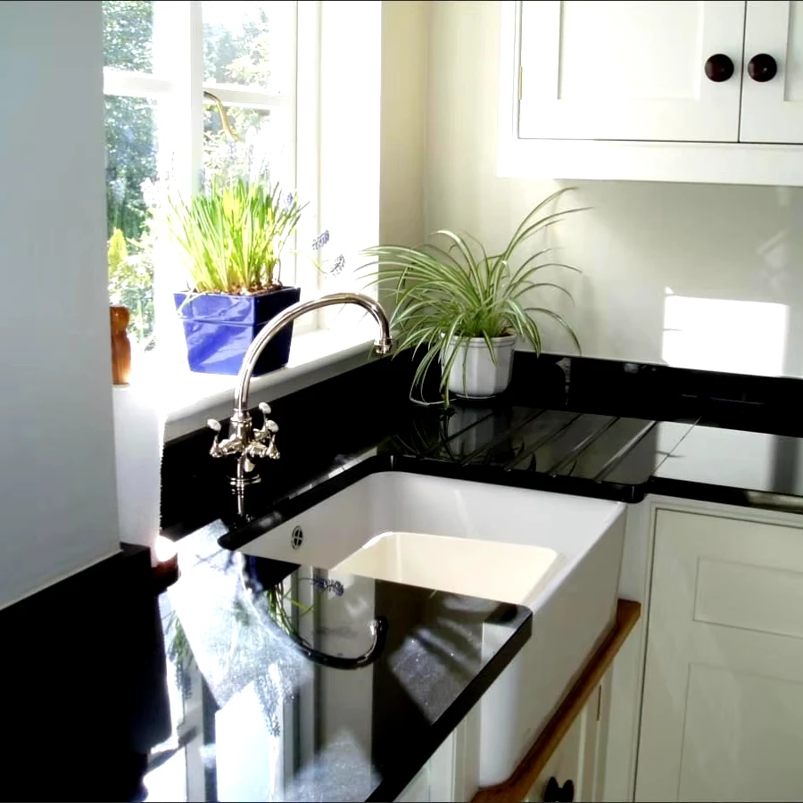 Premium Quality Nero Absoluto Black Granite Slabs Modern Design Style Timely Delivery from India Absolute Black Granite