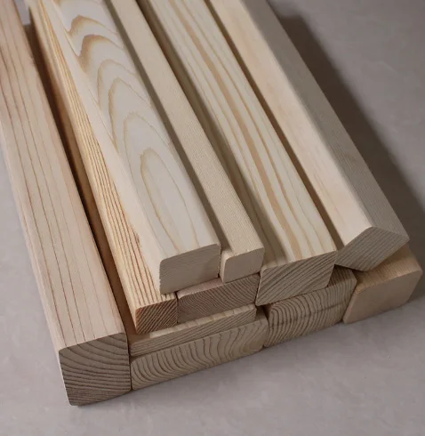 Spruce Cedar Solid Wood Boards Sawn Timber Lumber for Construction, Interior and Furniture Production