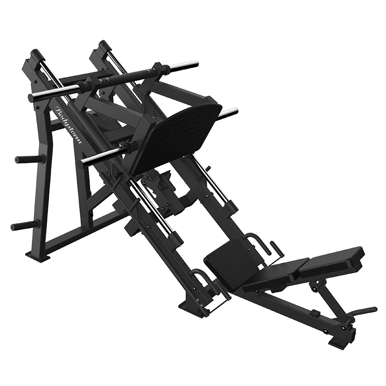 2022 Commercial Gym Fitness Equipment 40 Degree Leg Press with Steel Leg Curl Extension Plate Loaded Machine