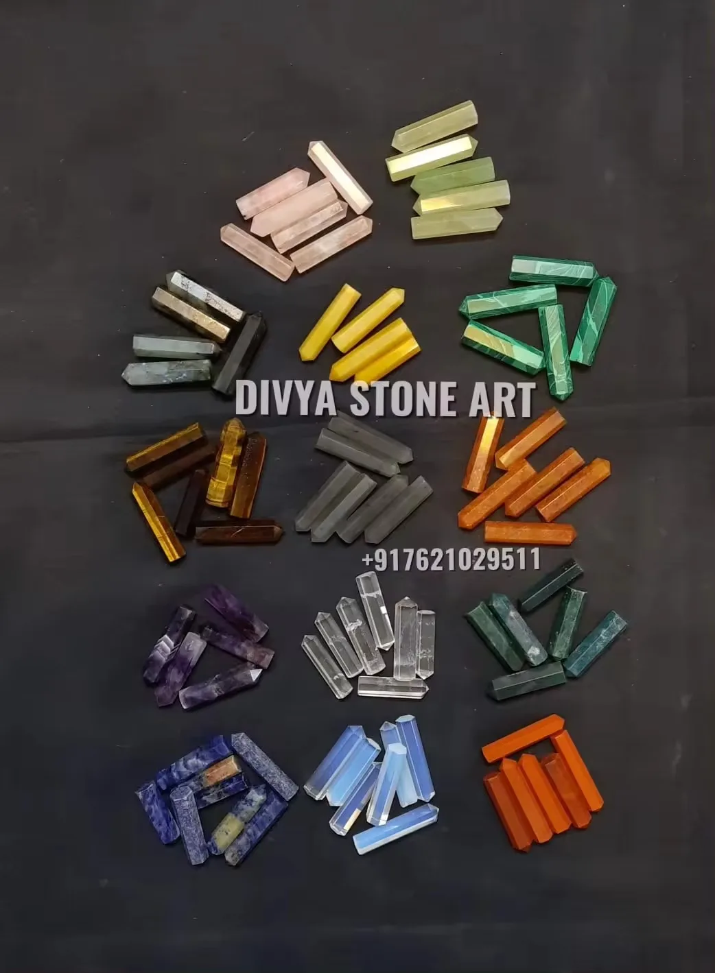 Wholesale Selenite Stone Pencil Crystal Pencil Agate Crystal Pencil for Export Selling at Economical Price