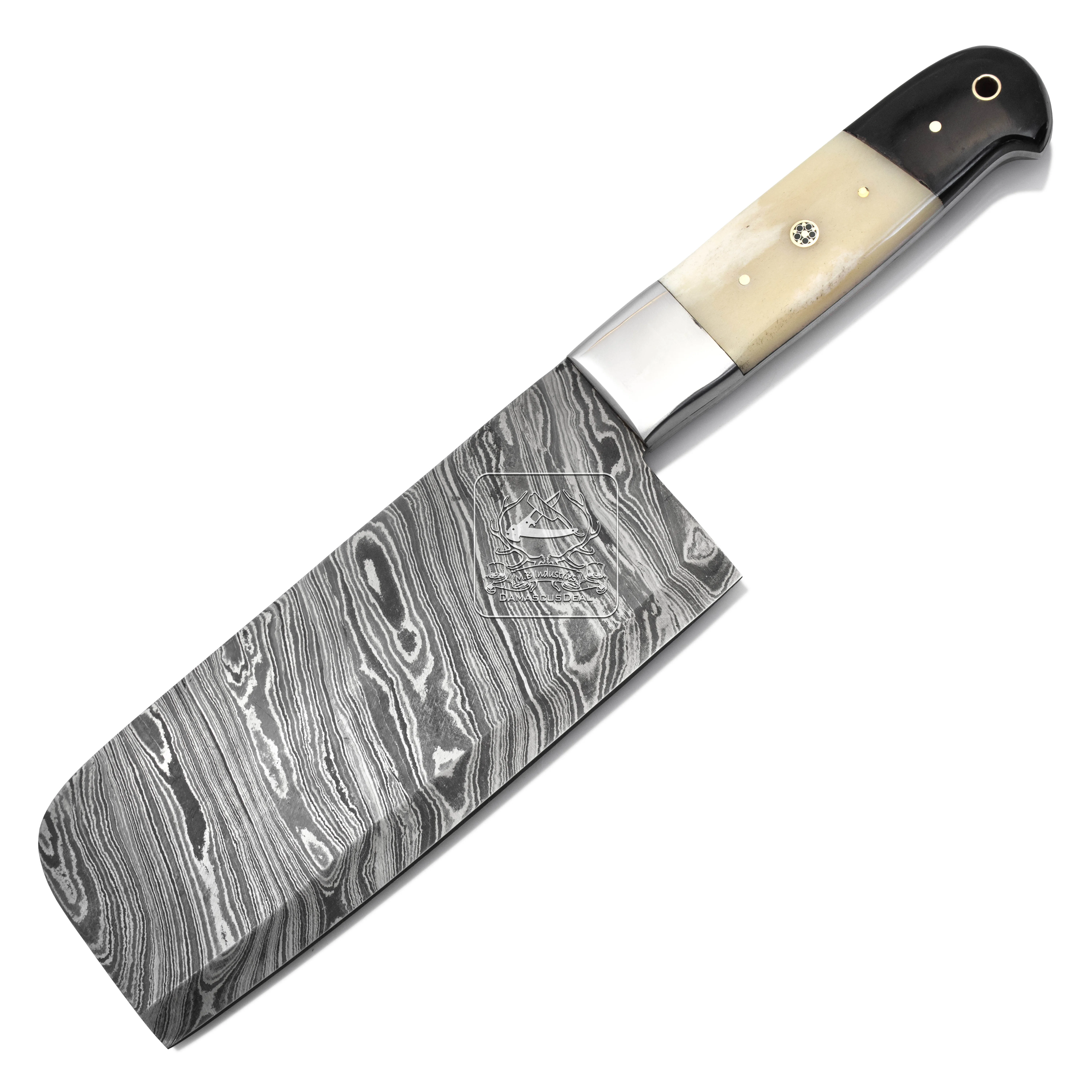 Hot Selling Japanese Style Damascus Steel Kitchen Knife DD-Kitchen-145 Professional Sharp Chef Knife with Camel Bone and Buffal