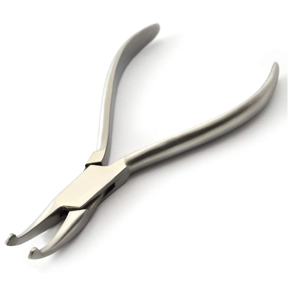 Стоматологические плоскогубцы изогнутые проволочные скобы ортодонтические закрепляющие задние