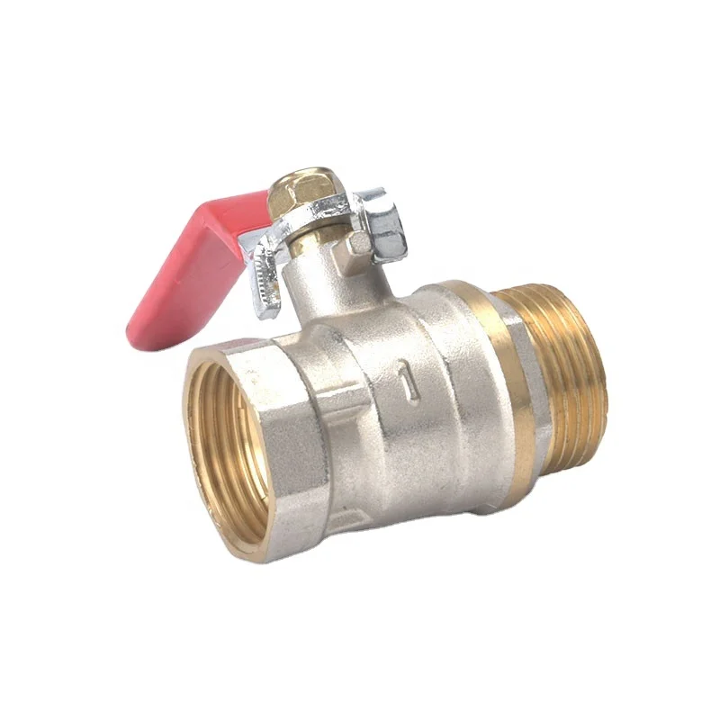 Nice quality  High-quality 1/2-4-inch brass high-pressure ball valve BSP/NPT kit and nut manufacturer