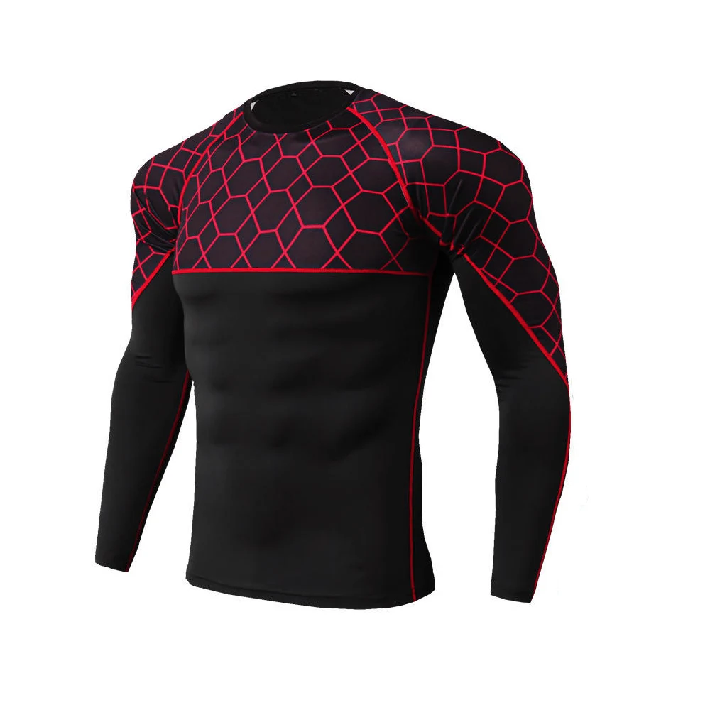 Mens Gym Wear Fitness Clothing Private Label Breathable Compression Fitness Suit OEM Customized Logo By Madrid Sports