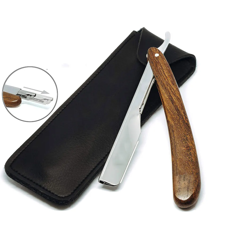 Professional Straight Shaving Razor Stainless Steel Old Fashion Cut Throat Barber Razor
