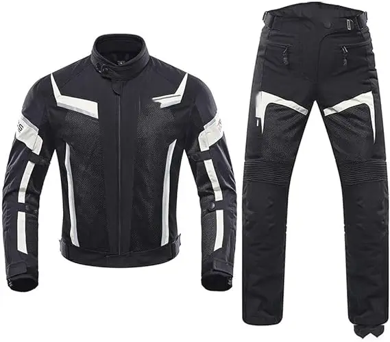 Jambroz International Customized Motorcycle Motorbike Racing Leather Suit with Having All Protection Armors