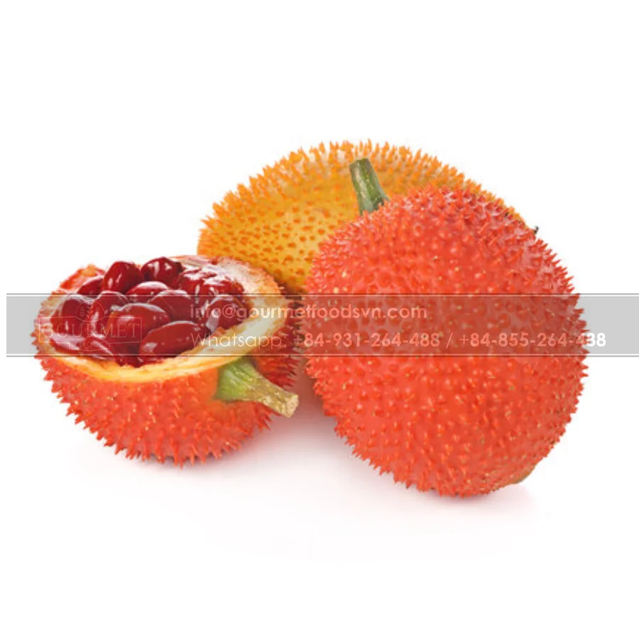 Fresh Gac Fruit From Viet Nam Used To Treat Boils, Mumps, Swelling, Sores, Clogged Milk Ducts...