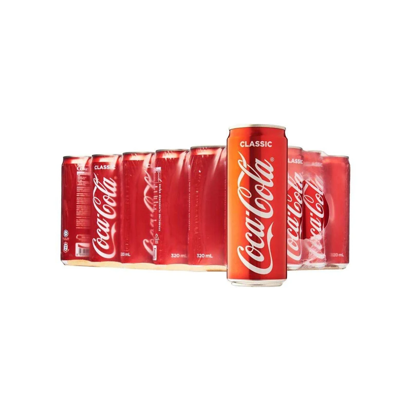 Coca Cola Zero No Sugar Can 330ml x 24 Can Carton Pack Coca-cola Coke Soft Drink