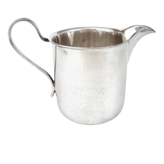 Best Selling Small Stainless Steel Bell-Shaped Coffee Pitcher Sugar & Creamer Pot for Frothing Milk and Espresso Ounce Creamer