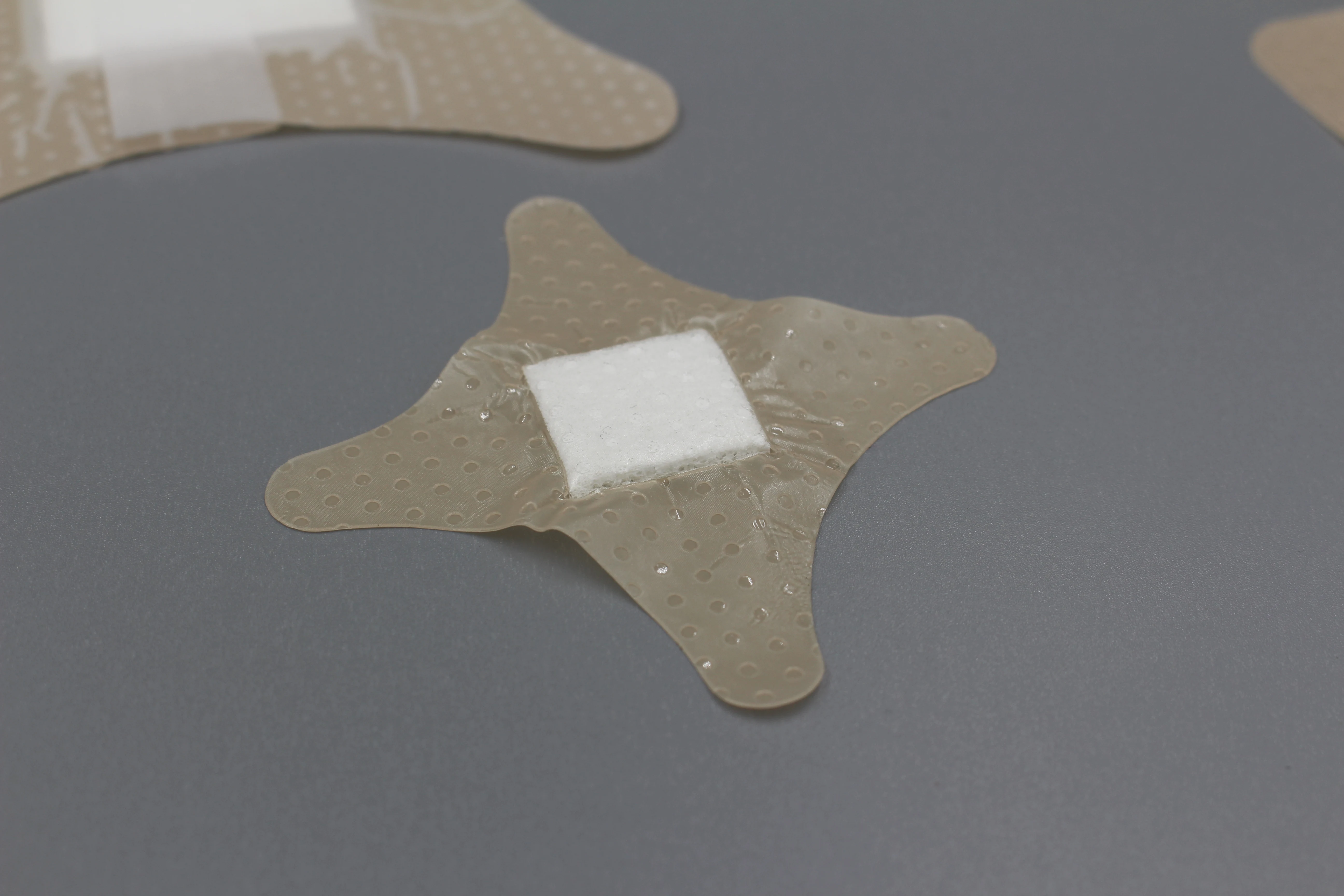 High Absorbency Silicone Adhesive Foam Dressing with Gentle Border Bed Sore Leg Ulcer Diabetic Ulcer