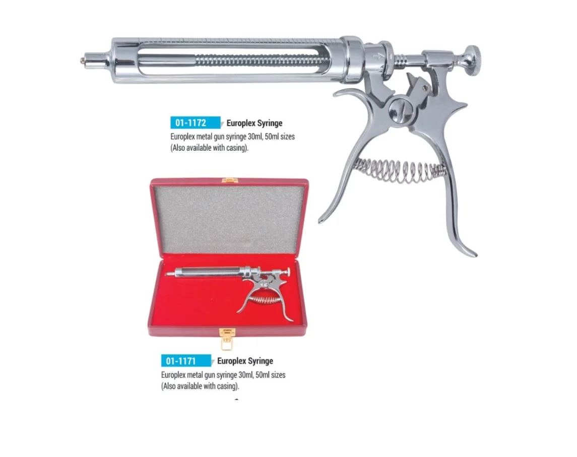 Automatic Adjustable Dose Gun Syringe Multi dose 50ml Animal Veterinary Instruments Medical Alibaba Pakistan MAHERSI