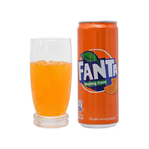Fanta Orange 24x330 мл/Fanta Zero безалкогольный напиток может 330 фрукты твист FANTA